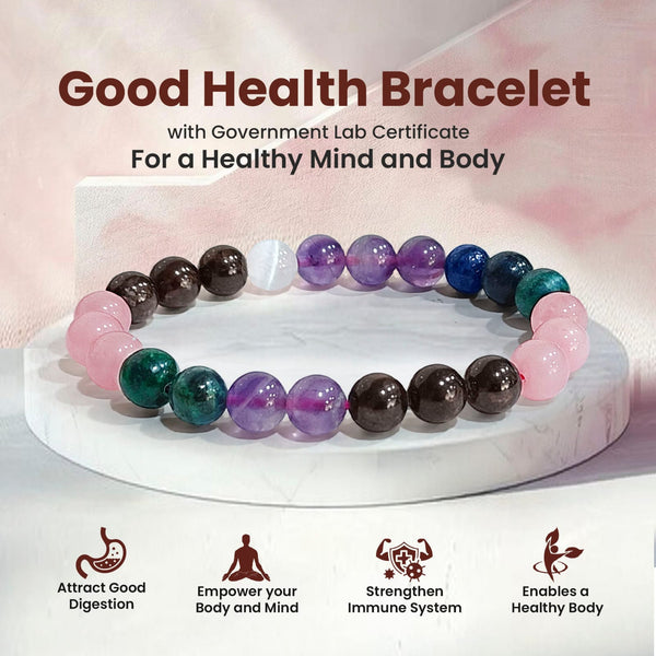 Health & Wellness Bracelet - Healing Mind Body & Soul