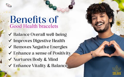Health & Wellness Bracelet - Healing Mind Body & Soul