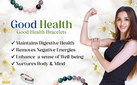 Health & Wellness Bracelet - Healing Mind Body & Soul