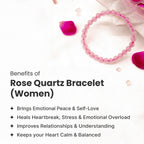 Rose Quartz Bracelet - Attract Love