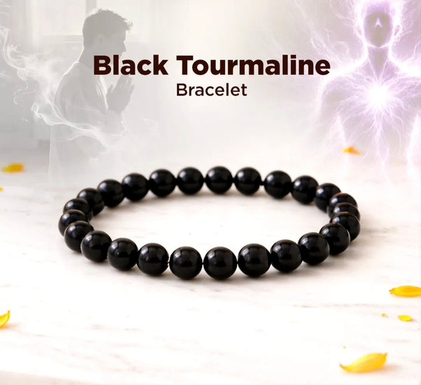 Black Tourmaline Bracelet - Negativity Protection