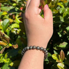 Raw Pyrite Money Magnet Bracelet