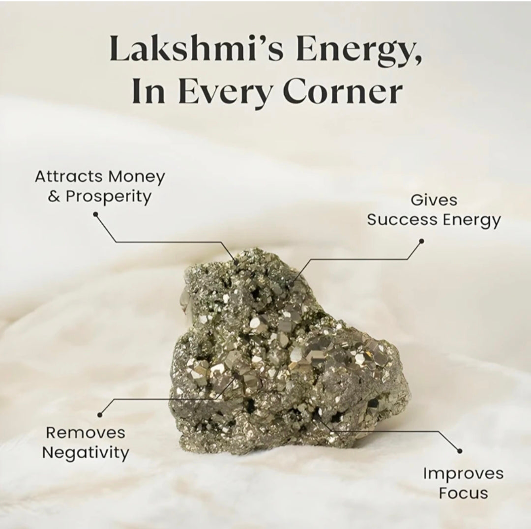 Raw Pyrite Anklet Payal - Attract Money