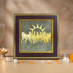 Seven Horses Pyrite frame