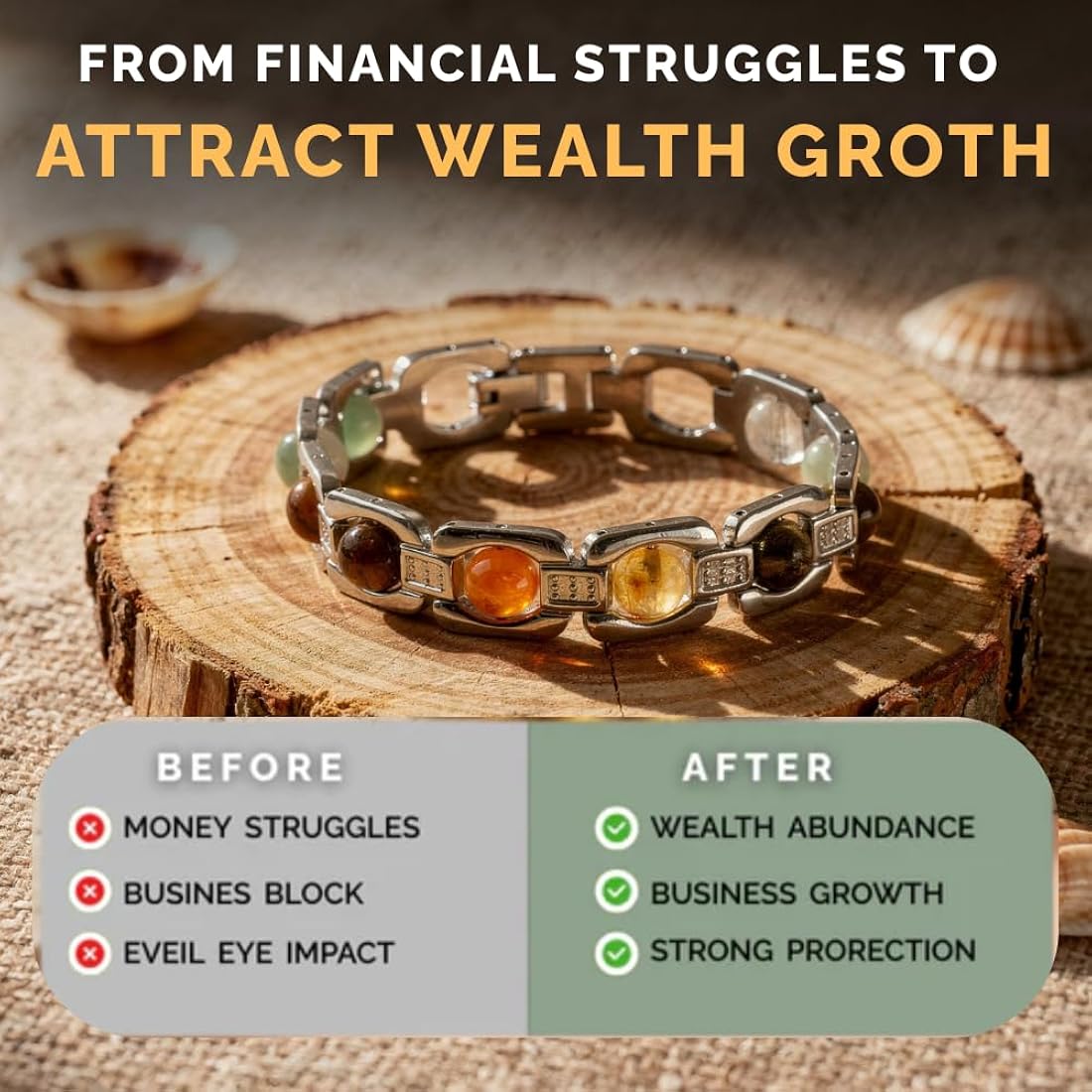 Metal Dhanyog Bracelet